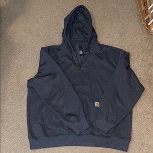 Carhartt Men's Dark Gray Zip-Up Hoodie